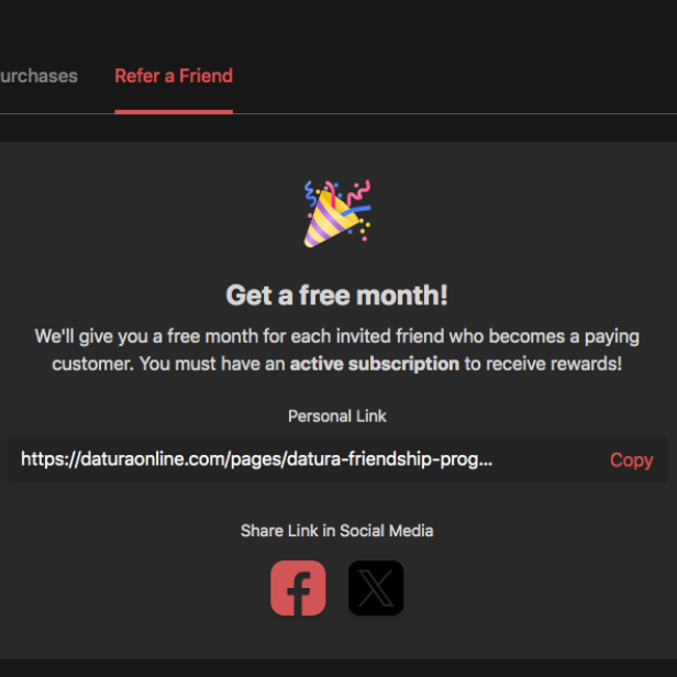 2. Copy your Personal Link